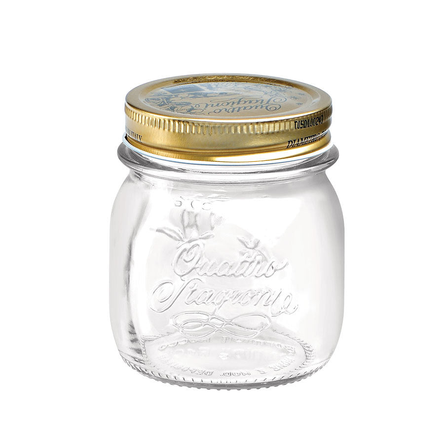 Bormioli Rocco Quattro Stagioni Glass Storage Jar 25cl Pack of 12