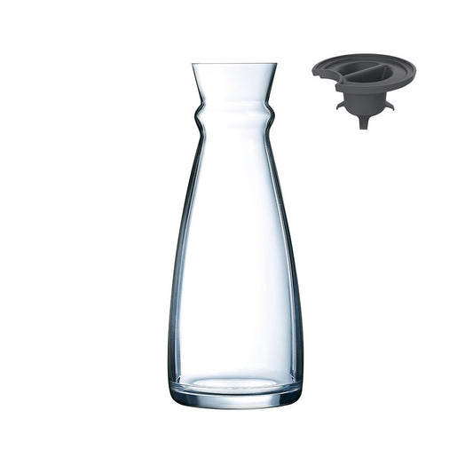 Arcoroc Fluid Carafe 1L Including Lid Pack of 6