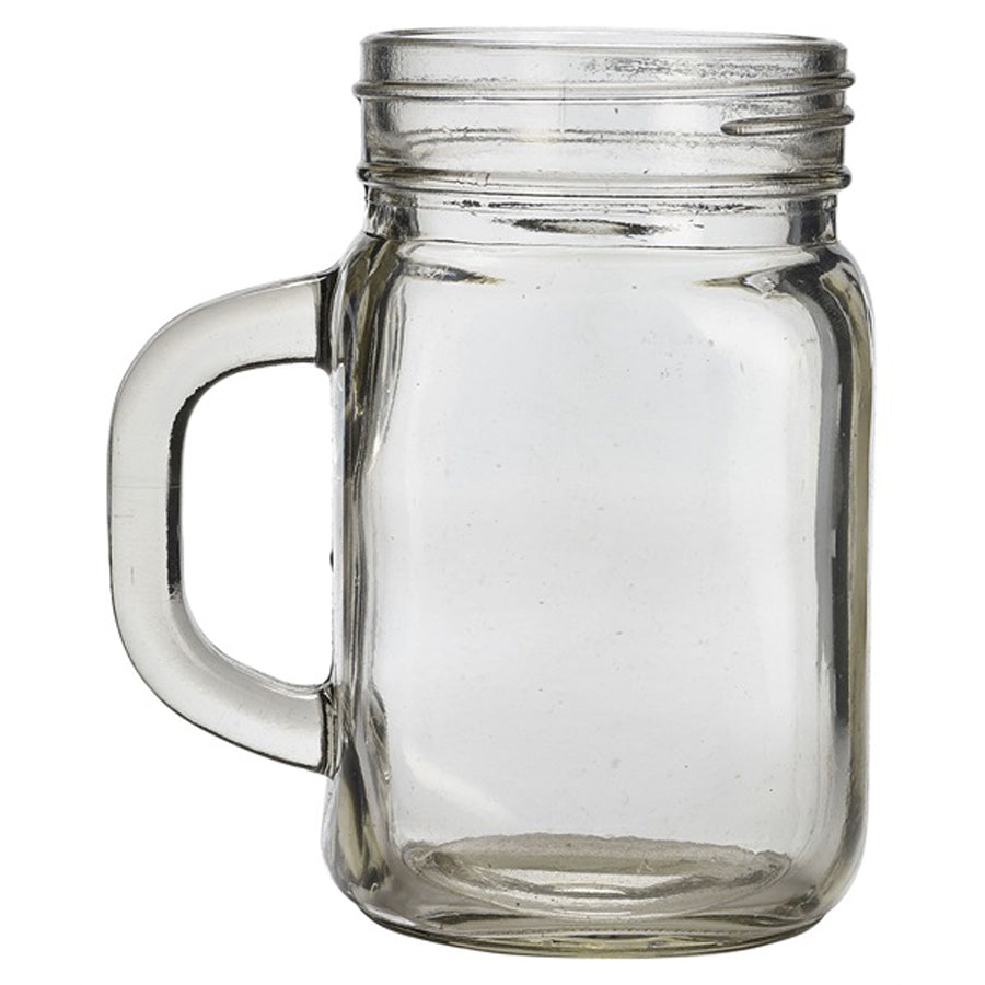 GenWare Glass Mason Jar 15oz 44cl Pack of 12