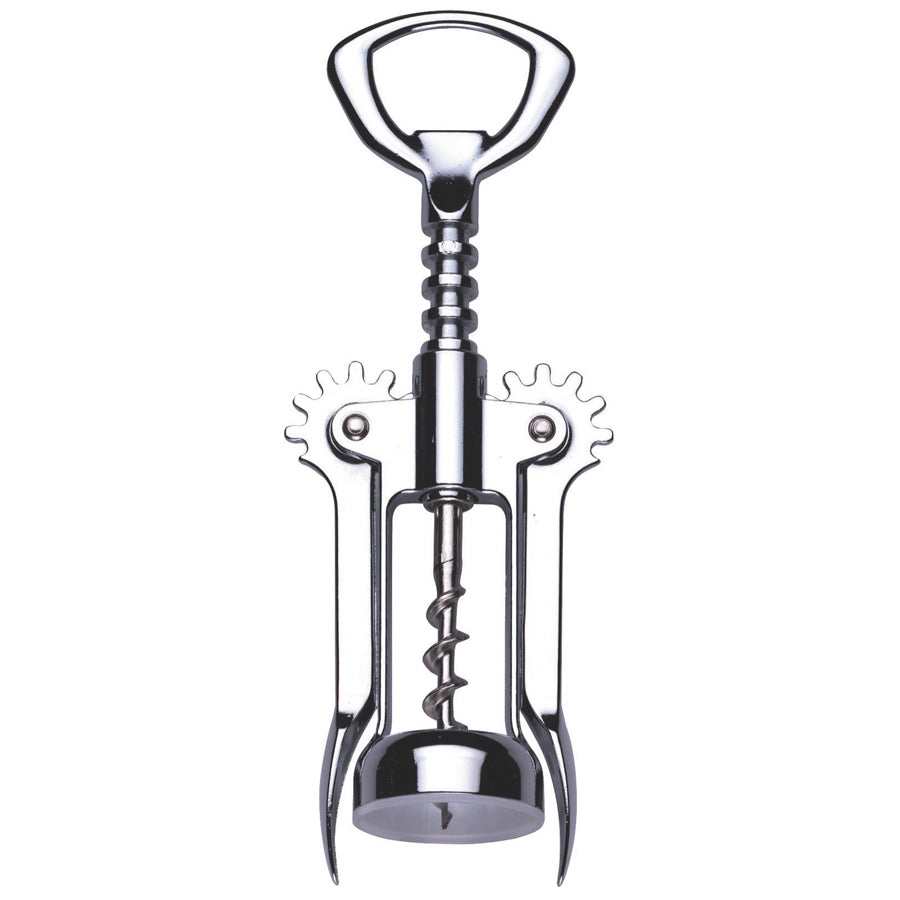 GenWare Silver Twin Lever Corkscrew 6.25"