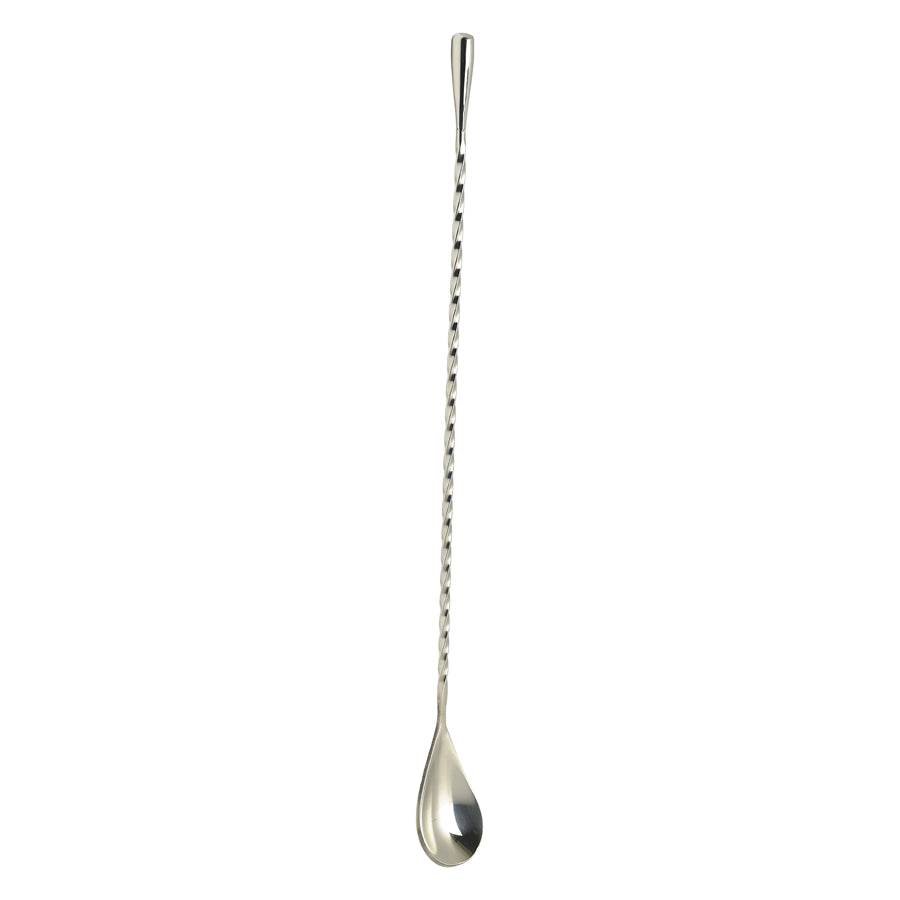 GenWare Teardrop Silver Stainless Steel Bar Spoon 40cm