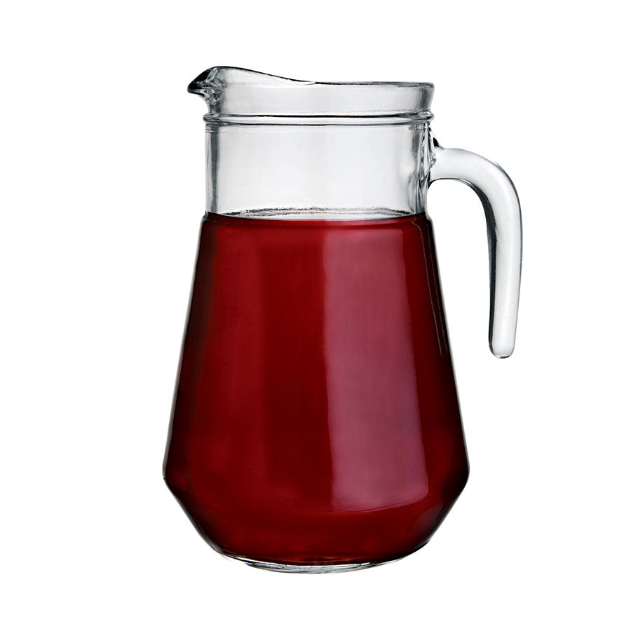 Glacial Glass Plain Lip Jug 1.5 Litre 2.5 Pint