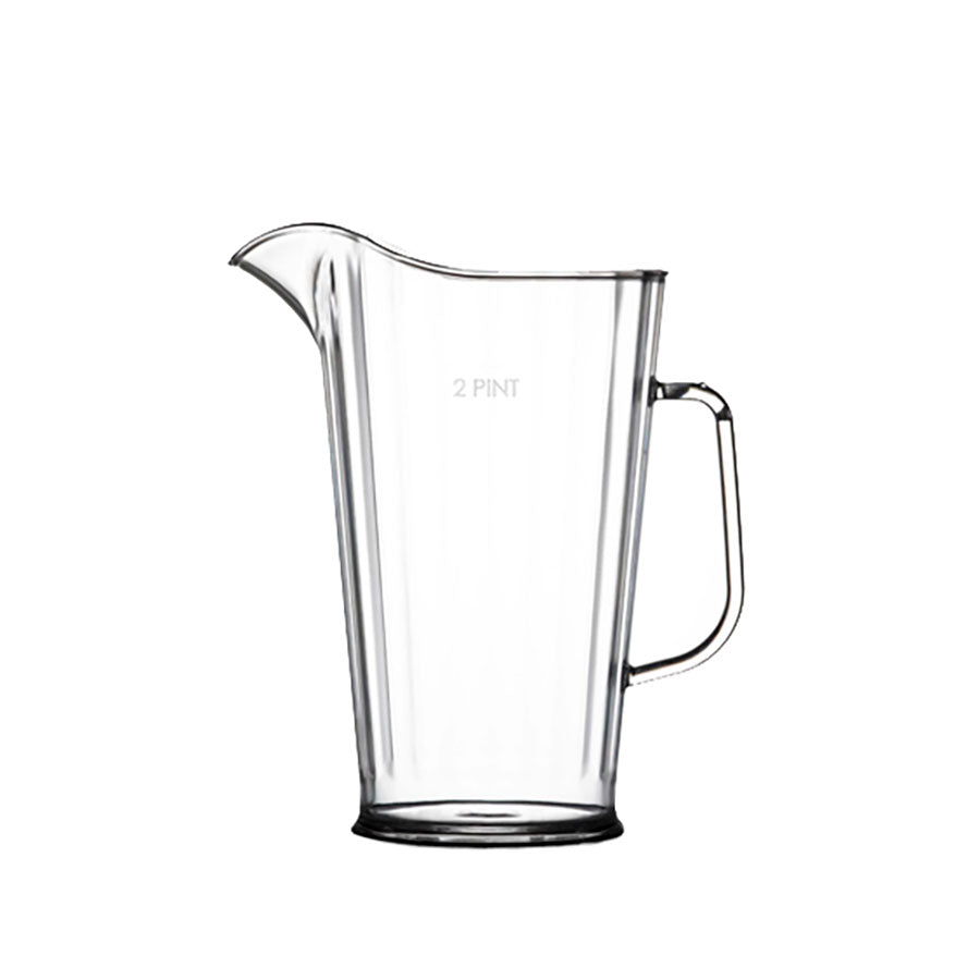 BBP Elite In2stax Polycarbonate Jug CE With Lid 2 Pint Pack of 4