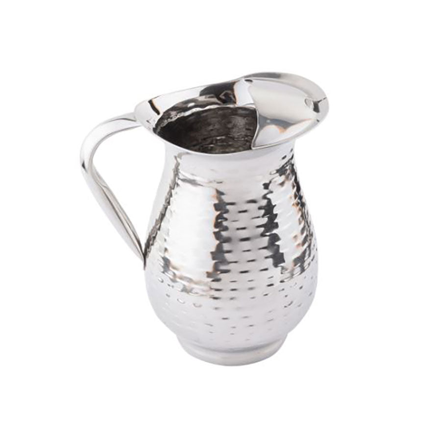 Tablecraft Remington Collection™ Stainless Steel Pitcher With Ice Guard 2.2 Litre