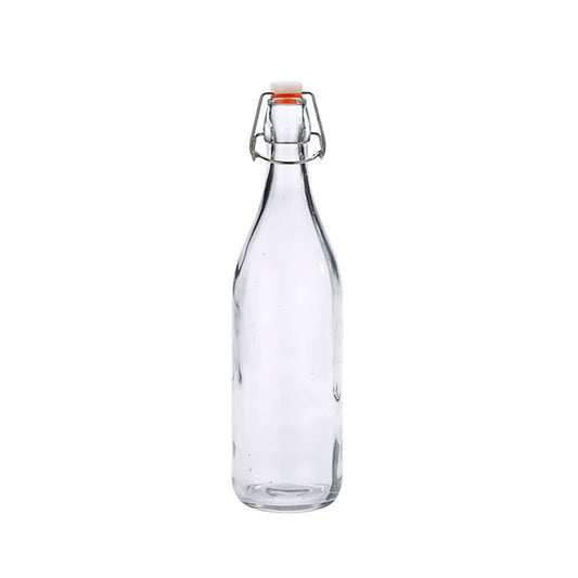 GenWare Glass Swing Bottle 1L / 35oz Pack of 6