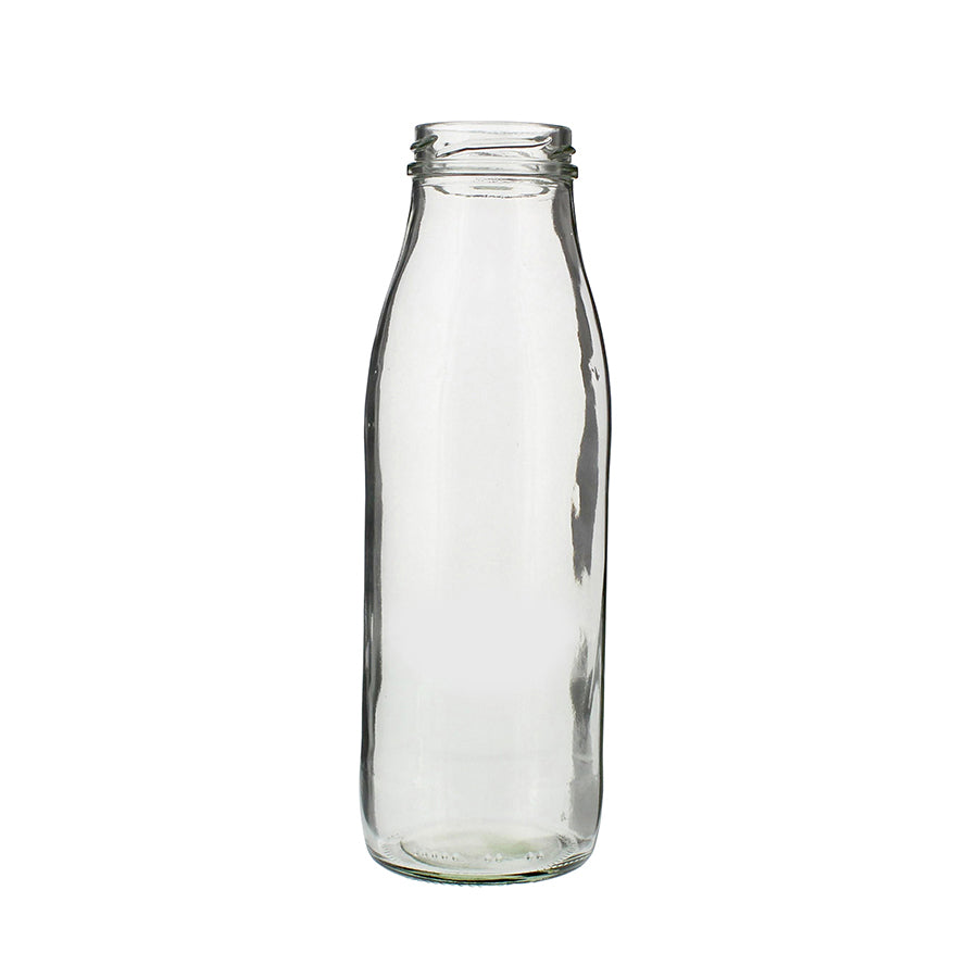 Artis Glass Milk Bottle 17.5oz 50cl Pack of 6