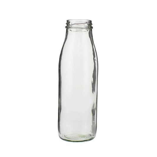 Artis Glass Milk Bottle 17.5oz 50cl Pack of 6