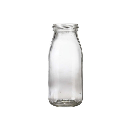 GenWare Mini Milk Glass Bottle 8.75oz 25cl Pack of 12