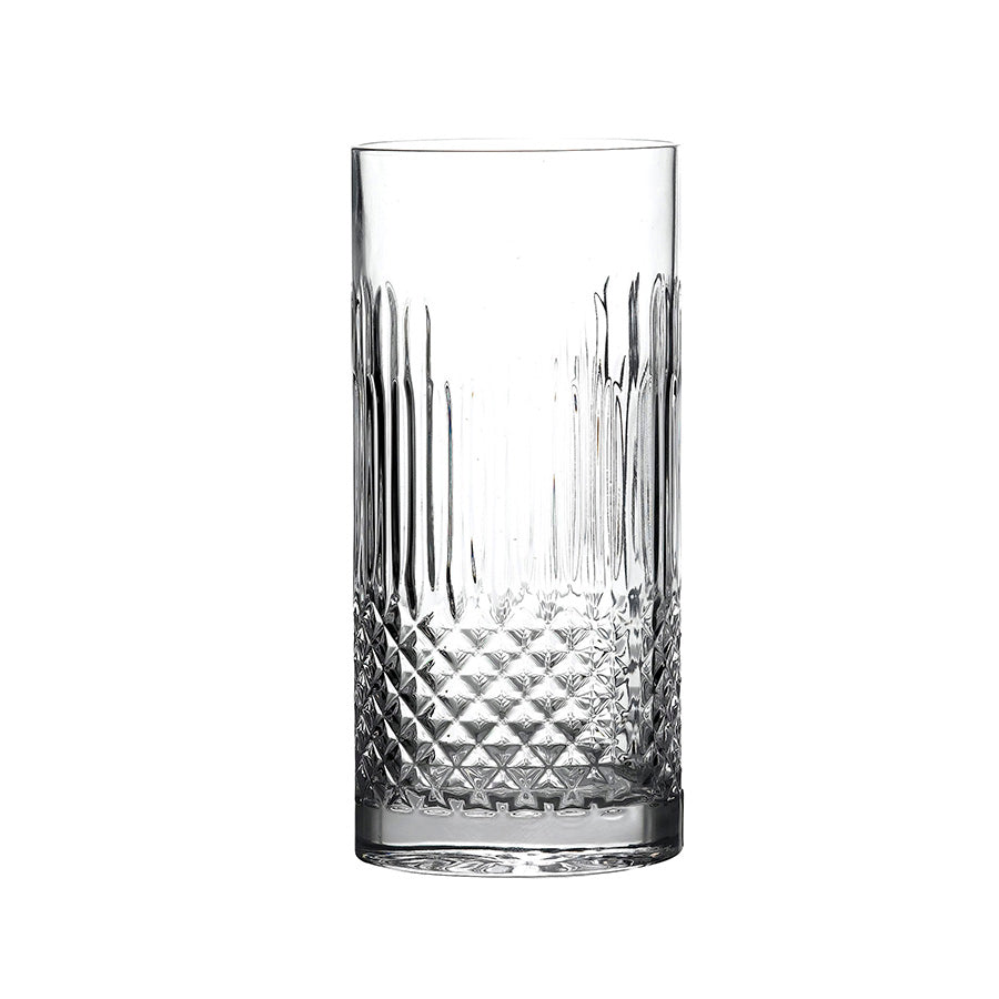 Luigi Bormioli Diamante Crystal Beverage Glass 17oz 48cl Pack of 24