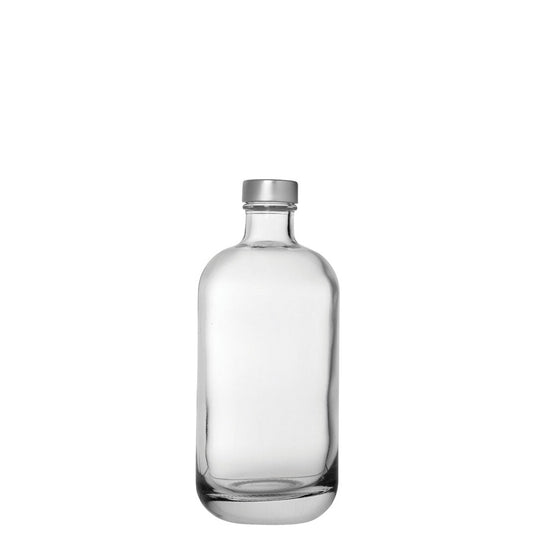 Utopia Era Lidded Glass Bottle 0.5 Litre Pack of 12