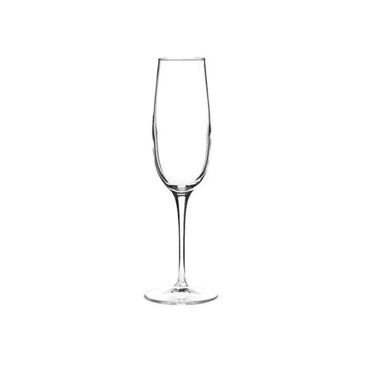 Luigi Bormioli Palace Crystal Glass Flute 5.8oz 23cl Pack of 24