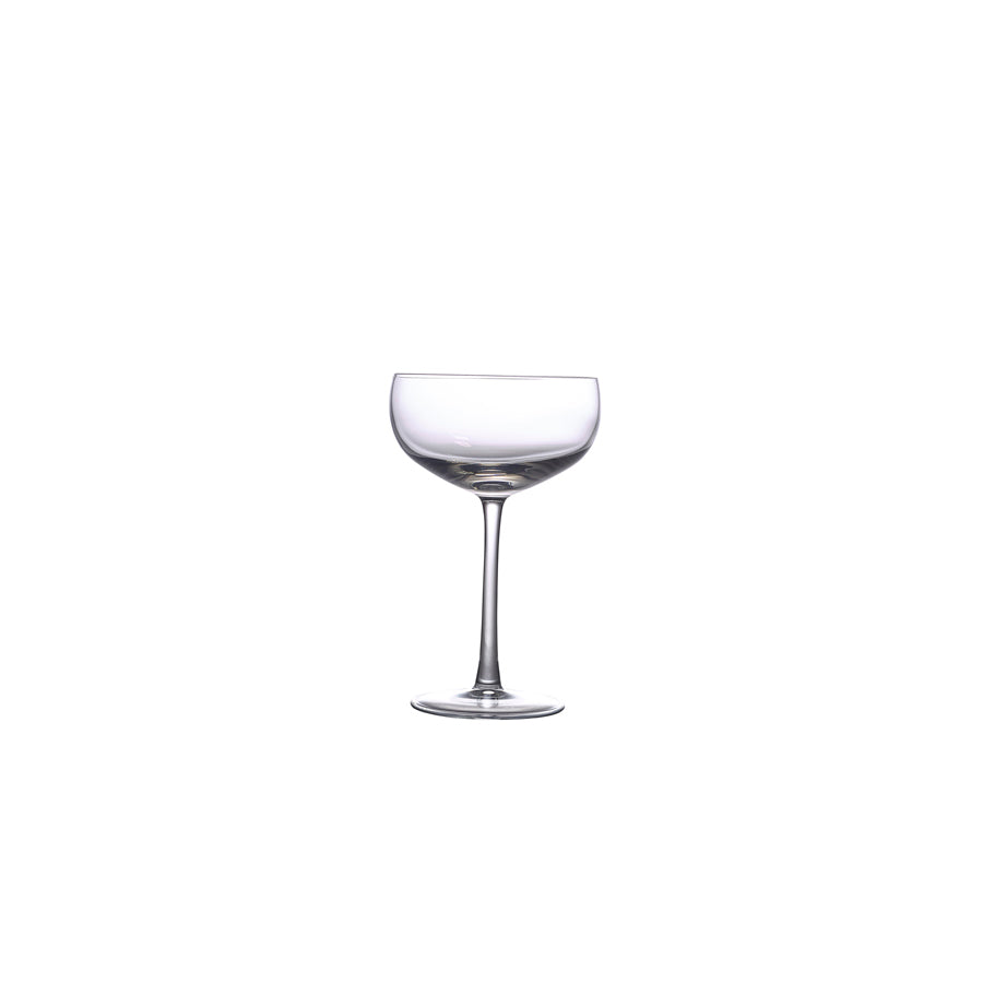 GenWare Vicrila Koshu Glass Champagne Saucer 8.5oz 24cl Pack of 6