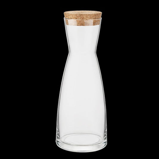 Bormioli Rocco Ypsilon Carafe With Cork Lid 33.75oz 100cl Pack of 12