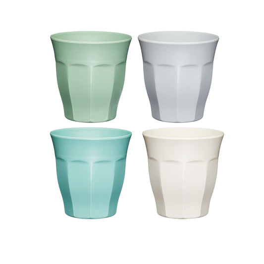 Colourworks Classics Set of Four Melamine Tumblers 10oz 28cl Pack of 4