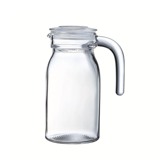 Arcoroc Spring Jug with Glass Lid 0.75 ltr Pack of 6