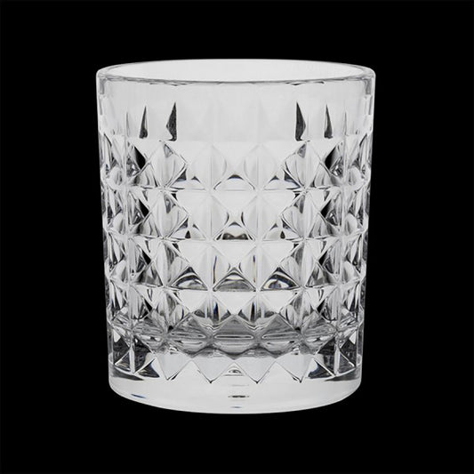 Aspen Carve Polycrystal Clear Highland Cut Tumbler 9oz 26.6cl Pack of 24