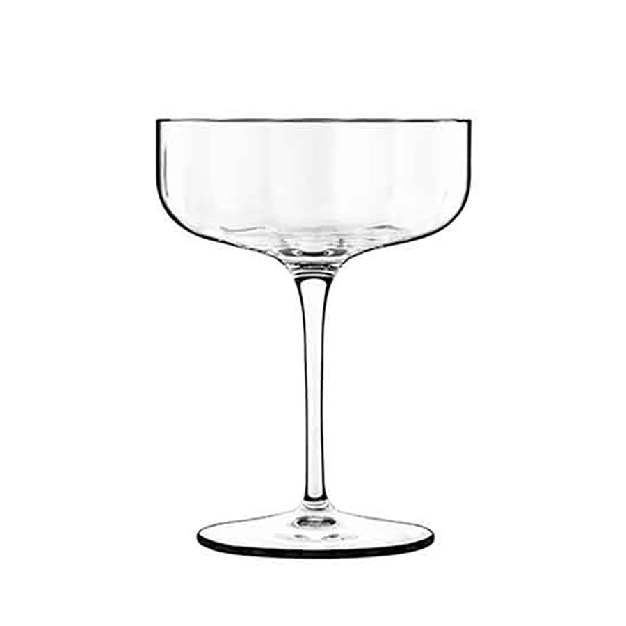 Luigi Bormioli Jazz Cocktail Crystal Coupe Glass 30cl 10.75oz Pack of 16