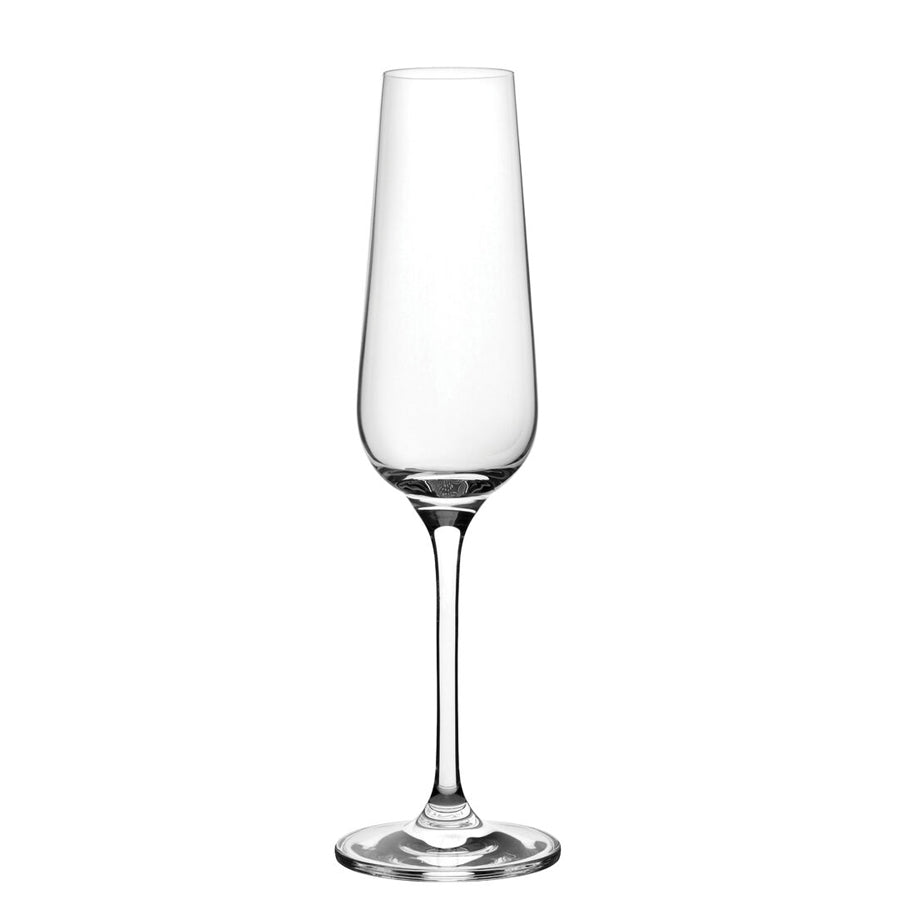 Rona Invitation Crystal Glass Flute 6oz 18cl Pack of 6