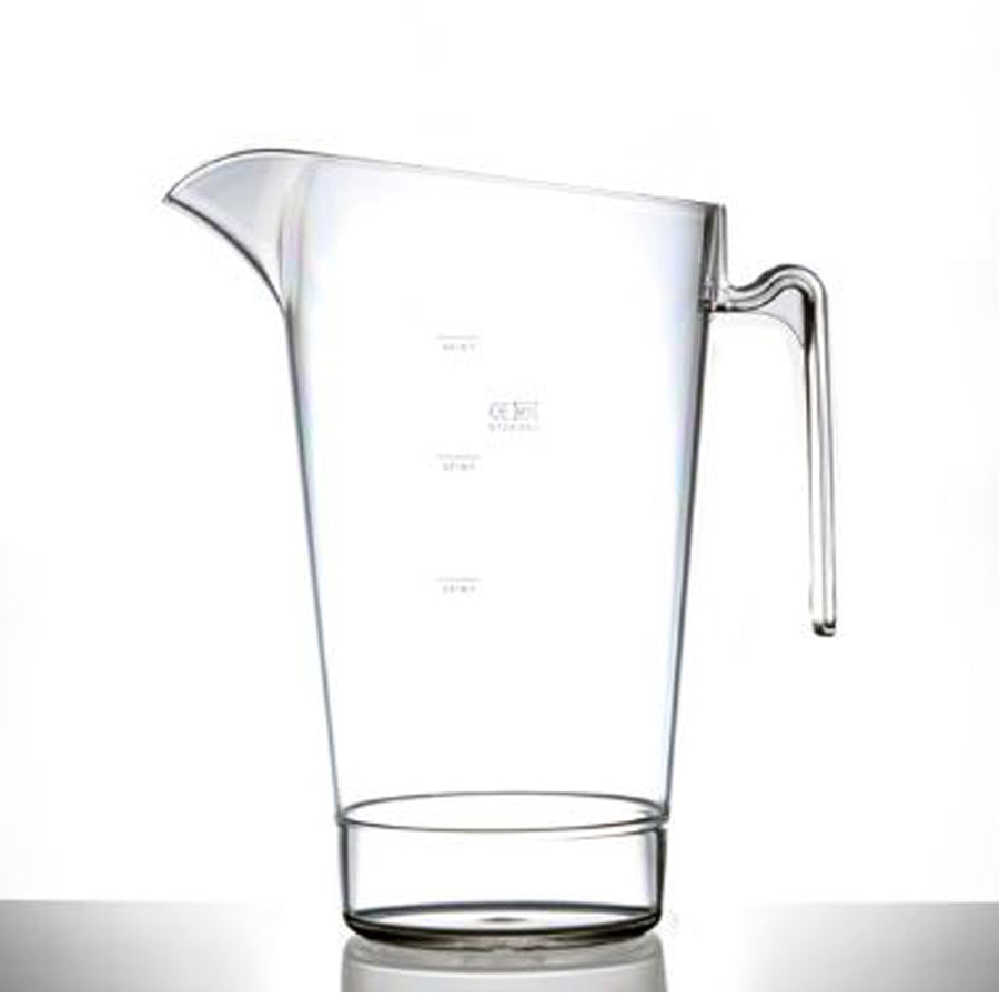 BBP Elite In2stax Polycarbonate 4 Pint Jug - No Lid Pack of 4