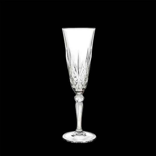 RCR Crystal Melodia Crystal Glass Flute 4.5oz 16cl Pack of 12