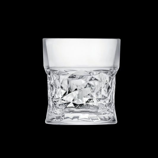 RCR Crystal Funky Crystal Glass Double Old Fashioned Tumbler 11oz 32cl Pack of 12