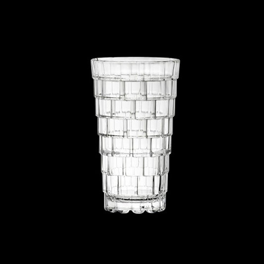 RCR Crystal Stack Crystal Glass Hiball Tumbler 13oz 39cl Pack of 12