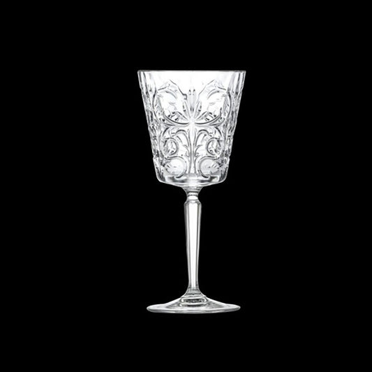 RCR Crystal Tattoo Crystal Wine Glass 8oz 29cl Pack of 12