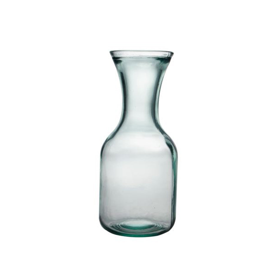 Glacial Eco Greenwood Recycled Glass Carafe 1 Litre Pack of 6