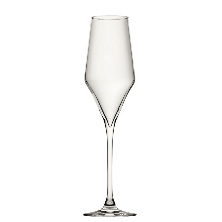 Rona Aram Crystal Glass Flute 7.75oz 22cl Pack of 6