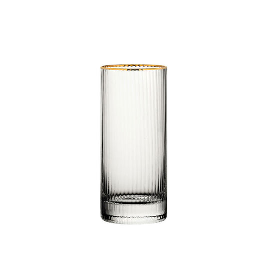 Utopia Hayworth Hiball Glass With Gold Rim 12.25oz 35cl Pack of 6