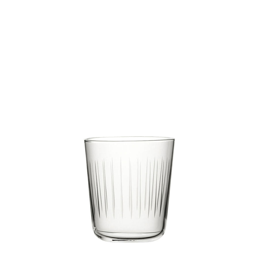 Utopia Raffles Lines Crystal Tumbler Glass 12.5oz 36cl Pack of 6