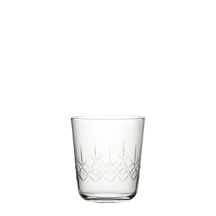 Utopia Raffles Vintage CrystalTumbler Glass 12.5oz 36cl Pack of 6