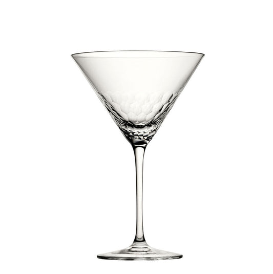 Utopia Raffles Honeycomb Crystal Martini Glass 10.5oz 30cl Pack of 6