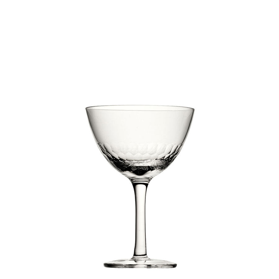 Utopia Raffles Honeycomb Crystal Martini Glass 6.5oz 19cl Pack of 6