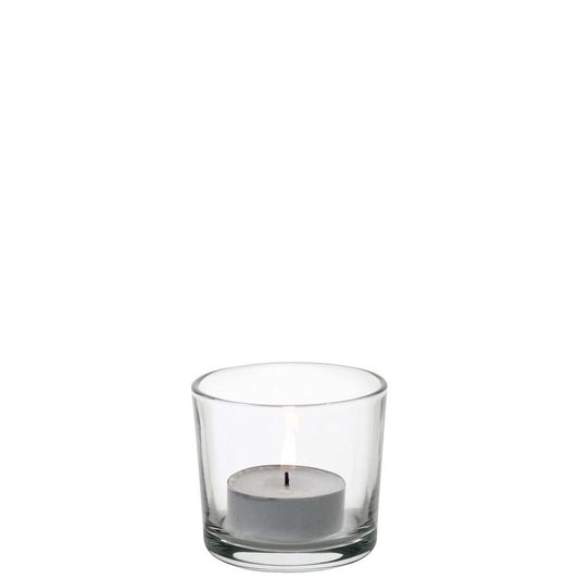 Utopia Alanya Glass Nightlightholder 6.5 x 5.5cm Pack of 48