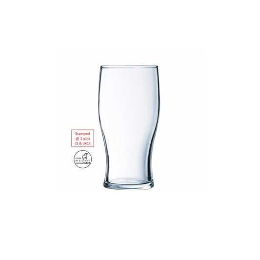 Arcoroc Tulip Beer Glass 57cl 20oz UKCA-CE 1pt Pack of 24