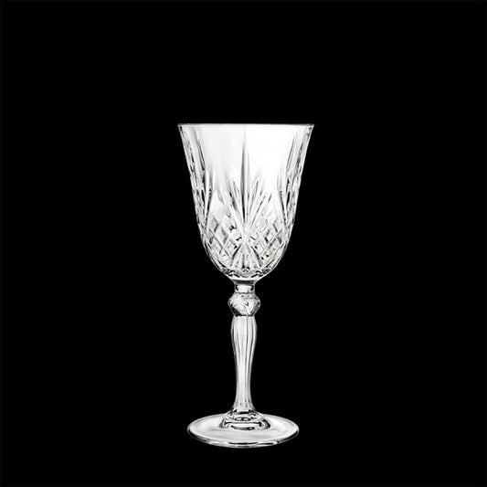 RCR Crystal Melodia Crystal Wine Glass 9oz 27cl Pack of 12