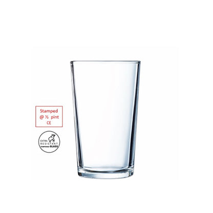 Arcoroc Conical Half Pint Glass 28cl 10 oz Pack of 24