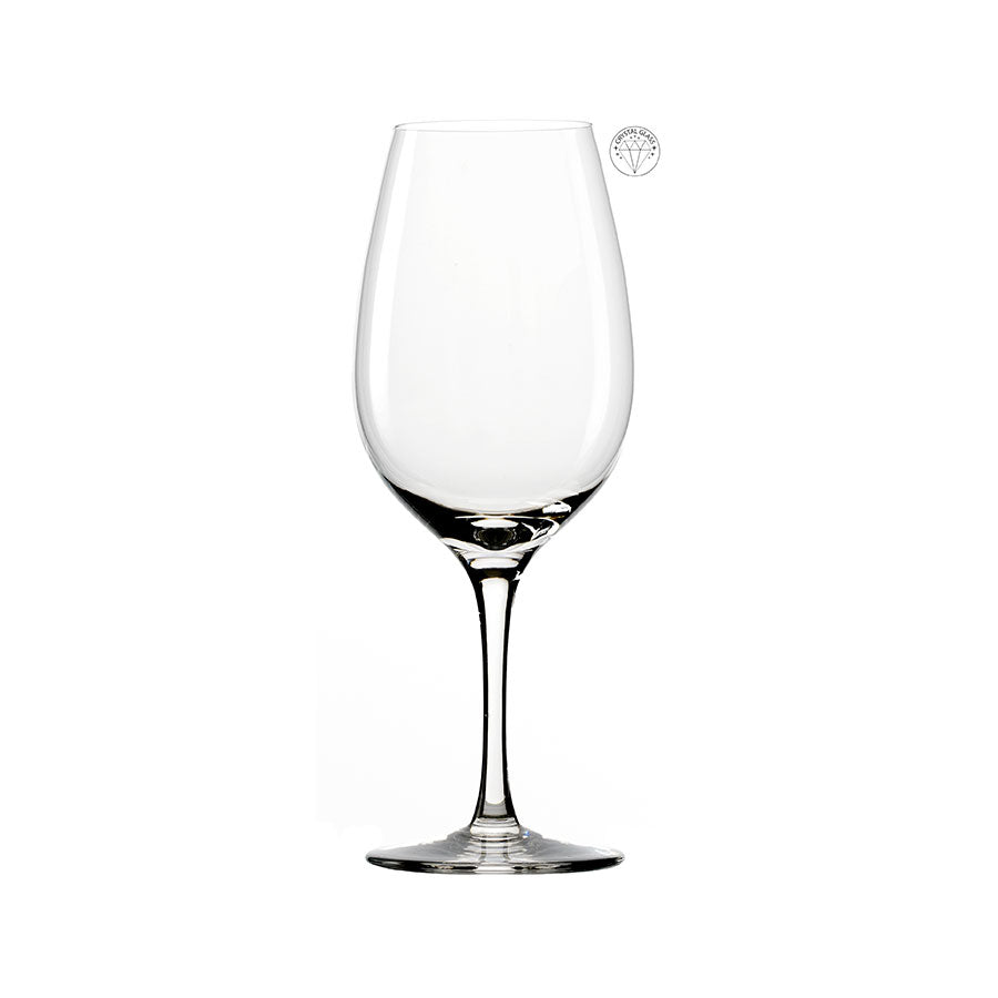 Glacial Amber Crysal Red Wine Glass 17.5oz 50cl Pack of 6