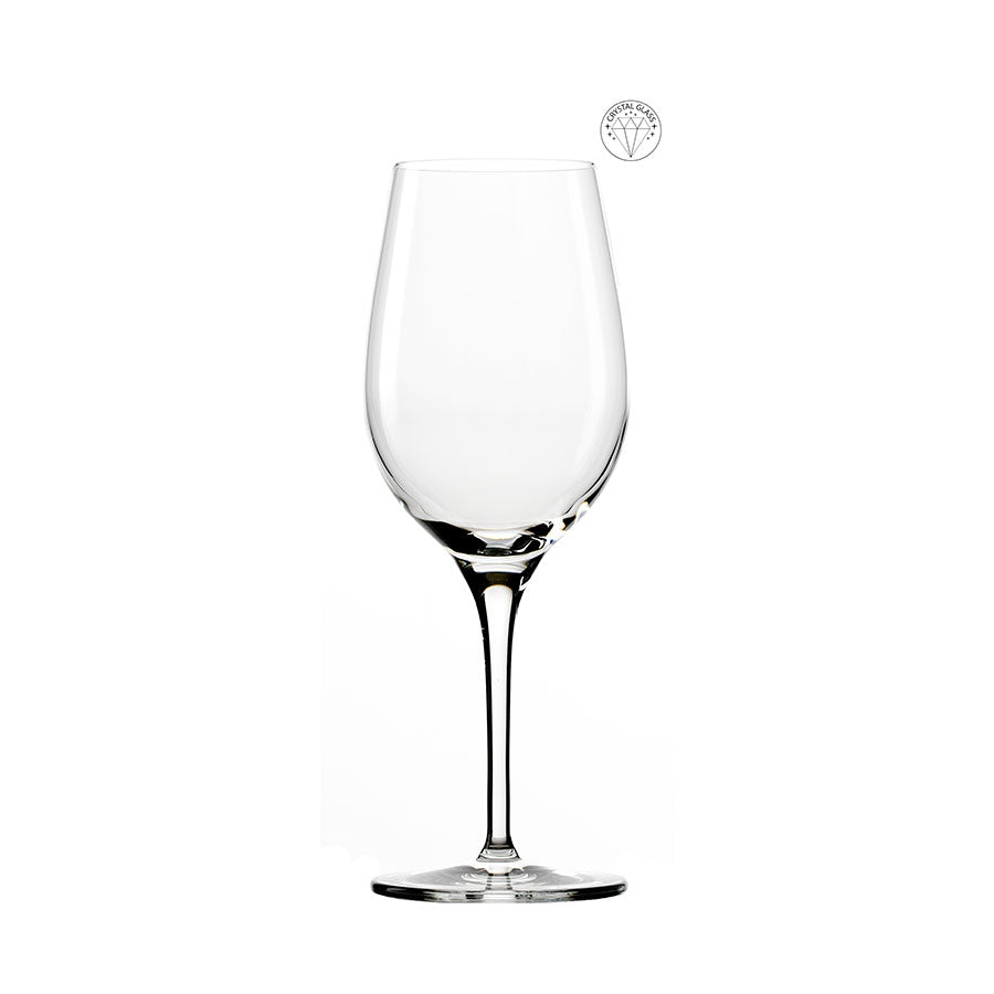 Glacial Amber Crystal White Wine Glass 13.5oz 38.7cl Pack of 6