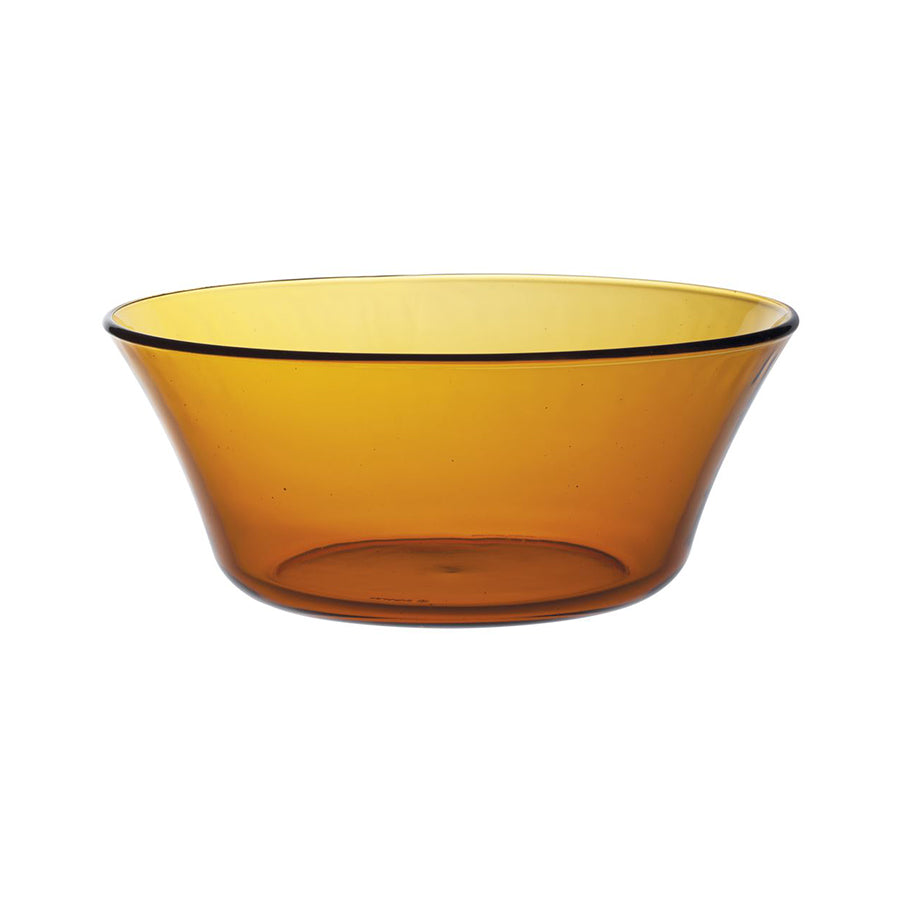 Duralex Lys Amber Glass Salad Bowl 23cm 2.2Litre Pack of 12