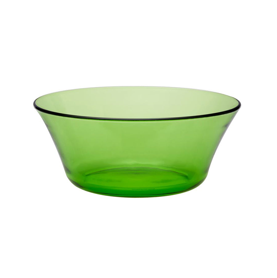 Duralex Lys Green Glass Salad Bowl2 3cm 2.2Litre Pack of 12