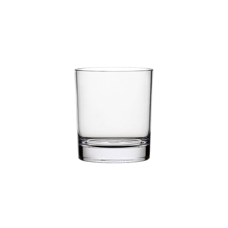 Utopia Lucent Polycarbonate Double Old Fashioned Tumbler 34cl 12oz Pack of 6