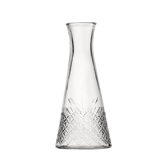 Pasabahce Timeless Vintage Glass Carafe 33oz 94cl Pack of 6