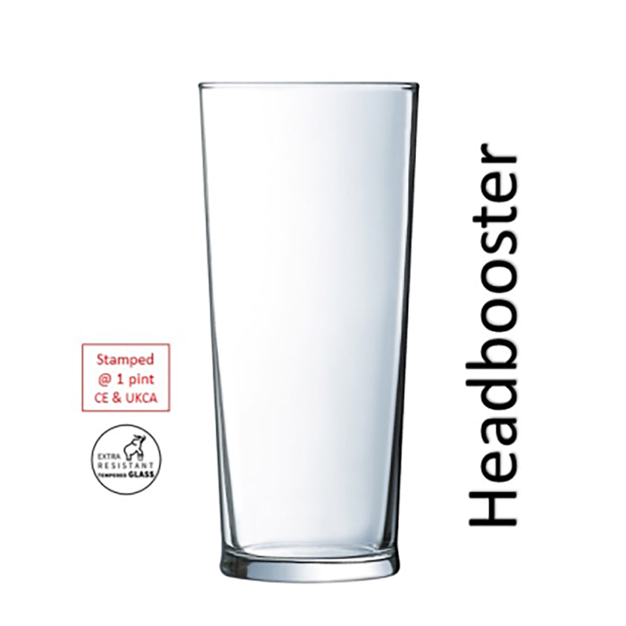 Arcoroc Emperor Toughened Pint Glass 20oz 57cl Stamped @ 1 Pint Pack of 24