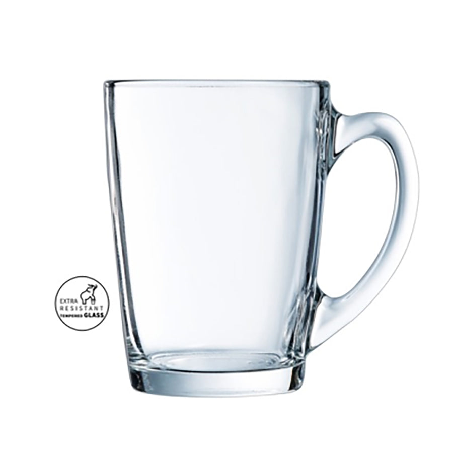 Luminarc New Morning Glass Mug 11.15oz 32cl Pack of 6