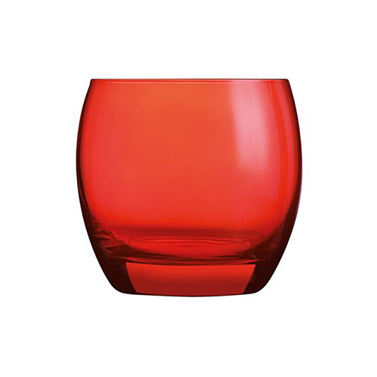 Arcorov Salto Colour Studio Red Old Fashioned Glass 11.25oz 32cl Pack of 24