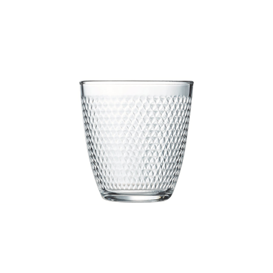 Luminarc Concepto Pampille Textured Glass Tumbler 25cl Pack of 24