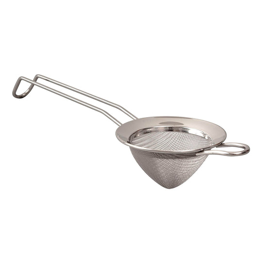 Lockhart Stainless Steel Silver Fine Mesh Cocktail Strainer