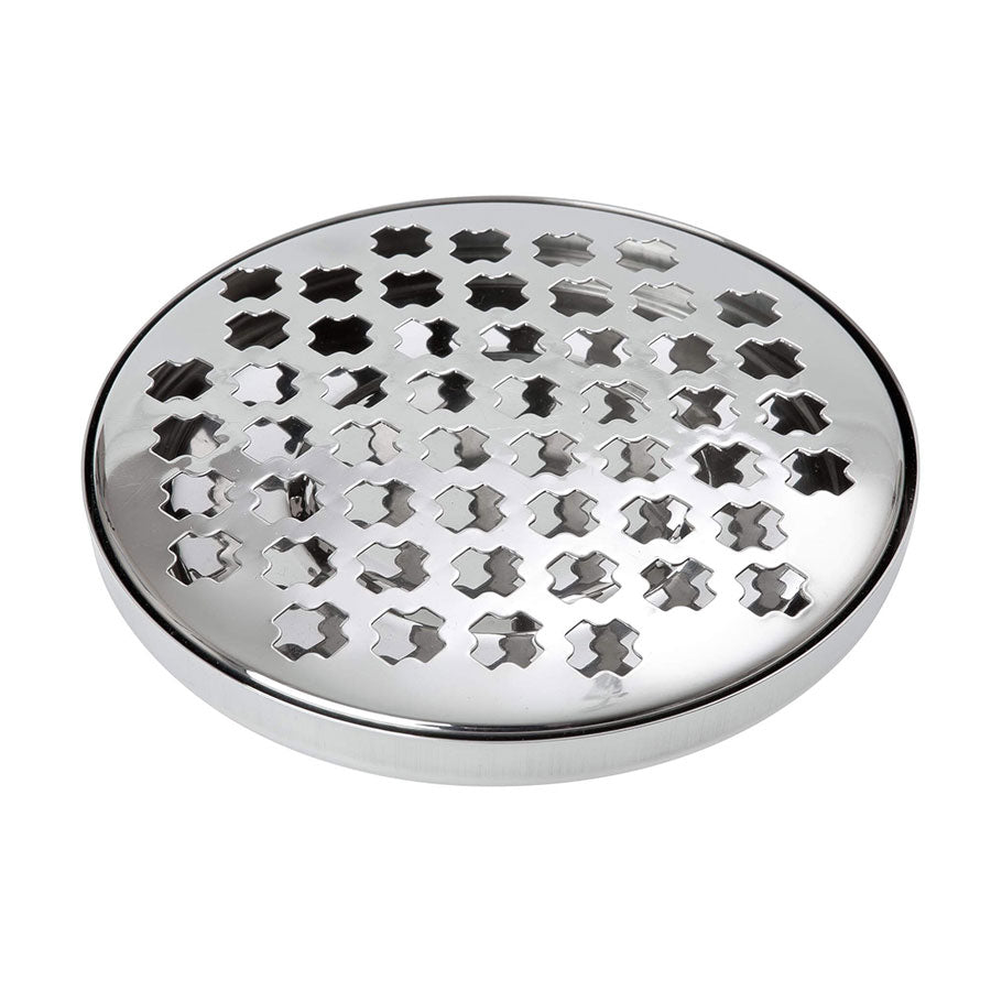 Beaumont Drainer & Drip Tray Silver Round